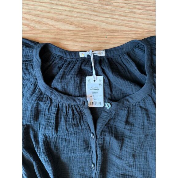 Marine Layer Black Midi Dress NWT Size Small - Picture 6 of 7